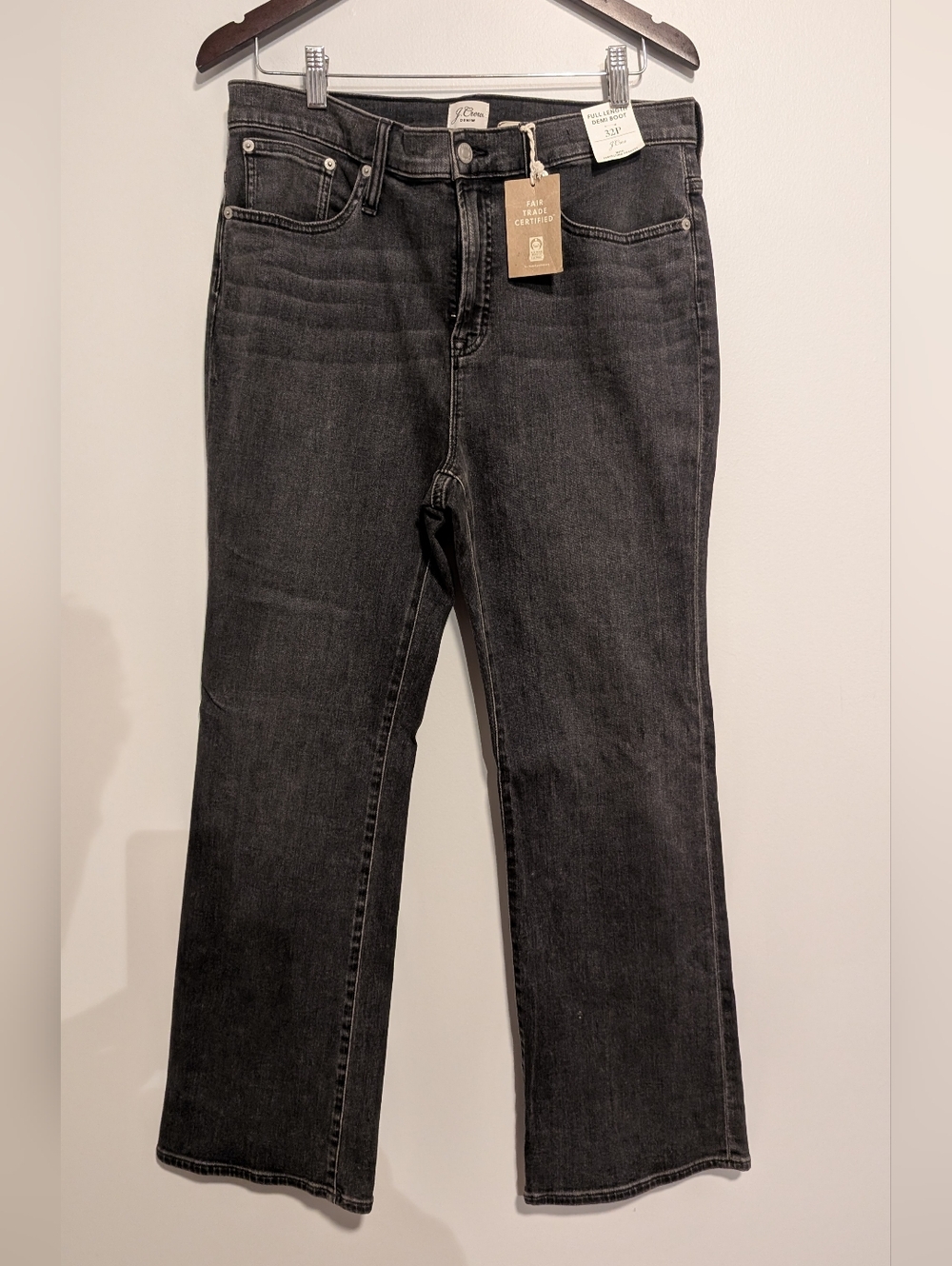 NWT J. Crew Full Length Demi Boot in Washed Black - Picture 8 of 16
